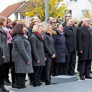 Einweihung Georg-Elser-Denkmal mit Besuch des Bundespräsidenten 04.11.2019