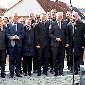 Einweihung Georg-Elser-Denkmal mit Besuch des Bundespräsidenten 04.11.2019