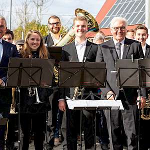 Einweihung Georg-Elser-Denkmal mit Besuch des Bundespräsidenten 04.11.2019