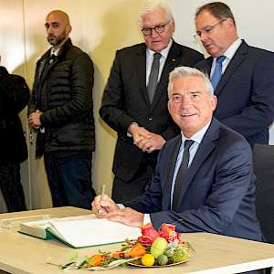 Einweihung Georg-Elser-Denkmal mit Besuch des Bundespräsidenten 04.11.2019