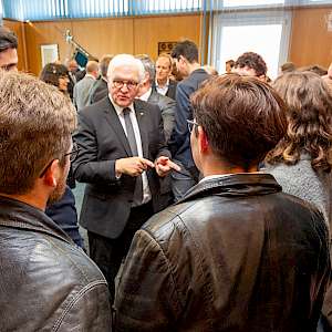 Einweihung Georg-Elser-Denkmal mit Besuch des Bundespräsidenten 04.11.2019