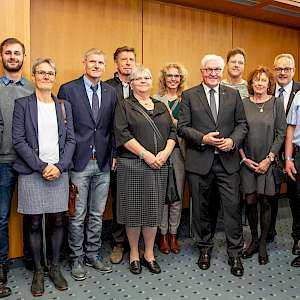 Einweihung Georg-Elser-Denkmal mit Besuch des Bundespräsidenten 04.11.2019