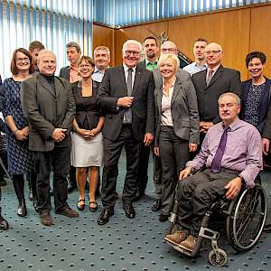 Einweihung Georg-Elser-Denkmal mit Besuch des Bundespräsidenten 04.11.2019